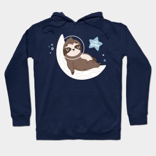 Space Sloth Not Today Hoodie